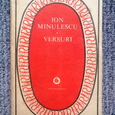 Ion Minulescu - Versuri (1981), 380 pagini, stare f buna