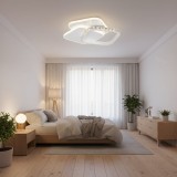 Lustra LED ANASTASIA, 17W, lumina Rece/Calda/Neutra, Alb