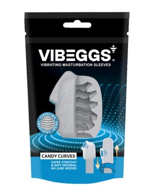 Masturbator Cu Vibratii De Unica Folosinta Candy Curves foto