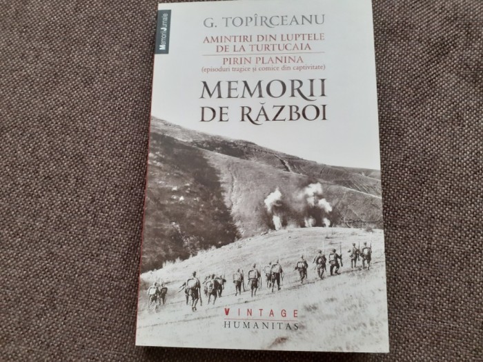 George Topirceanu - Memorii de razboi