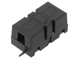 Clemă 40mm 200A cu şurub M5 neagră 32VDC