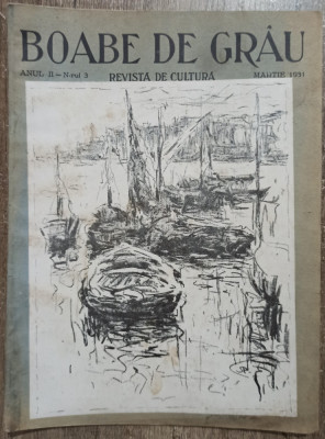 Revista Boabe de grau// anul II, nr. 3, martie 1931 foto