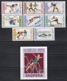 Albania 1972 - Jocurile Olimpice - M&uuml;nchen, Serie + Colita, MNH