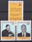 DB1 Dahomey Premiul Nobel pt. Pace Martin Luther King 3 v. MNH, Nestampilat