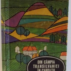 DIN CAMPIA TRANSILVANIEI IN CARPATII ORIENTALI , GHID , 1968 ONISIE HOSSU ... ROMULUS FLOREA