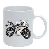 Cana alba personalizata Motocicleta ,47, INOVATIX&reg;. 330ml