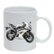 Cana alba personalizata Motocicleta ,47, INOVATIX&reg;. 330ml