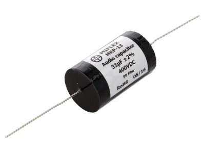 Condensator Polipropilenă 33uF 400VDC THT foto
