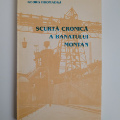 Banat - Georg Hromadka, Scurta cronica a Banatului montan, Resita, 1999