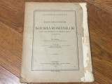 Indreptari si intregiri la Istoria Romanilor dupa acte descoperite in arhivele sasesti ( I Brasovul ) de N. Iorga anul 1905 / 42 pagini !