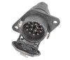 Priza Auto 15 Pini MVM EPS023, 24V, ADR, Negru - Remorca, Camion