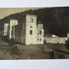 Carte postala foto manastirea Arnota(Valcea) necirculata 1927