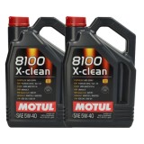 Pachet 8 litri ulei Motul 8100 X-CLEAN 5W40 C3 , Protectie avansata E i performanta pentru motoare moderne