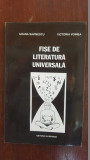 Fise de literatura universala- Ileana Savinescu, Victoria Voinea