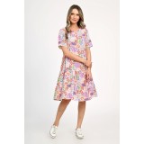 Rochie Dama, Eranthe, Microfloral V325 - S
