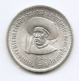 Portugalia 5 Escudos 1960 (comemorativa: Henry Navigatorul) Argint 7g/650, 25 mm, KM-587 UNC !!! (necirculata)