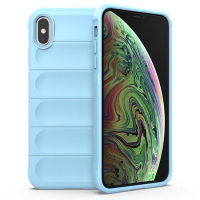 Husa pentru iPhone XS Max - Techsuit Magic Shield - Bleu foto