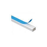 Canal cablu - 20 x 12.5 mm - L. 2.10 m - cu adhesive - alb, Legrand