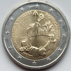 Portugalia 2 euro 2014 UNC - Family Farming - km 839 - E001