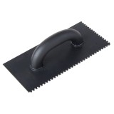 GLETIERA PLASTIC DINTATA CU MANER ROBUST 270X130/4MM
