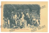 5708 - DOFTANA, Prahova, SALT Mine, railway, Litho, Romania - old postcard - unused