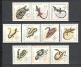 Romania.1965 Animale-Reptile YR.327