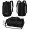 Geanta sport fitness unisex MIYCOO, neagra - RESIGILAT