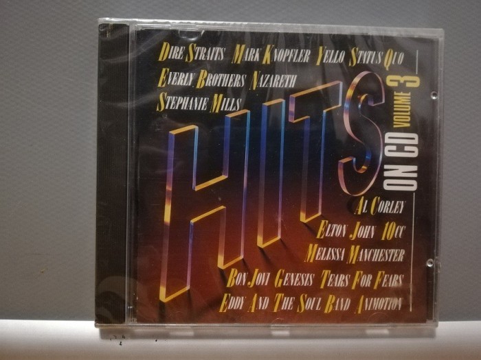 Hits on CD vol 3 : Selectii Pop-Rock(1985/Polydor/RFG) - CD ORIGINAL/Sigilat/Nou