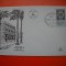 HOPCT PLIC S FDC NR 663 BIROUL CENTRAL SERVICIU FILATELIC 1960 ISRAEL -NECIRCULAT