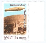 |Romania, LP 1652/2004, 75 ani zbor Zeppelin deasupra Brasovului, MNH, Nestampilat