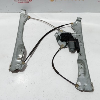 Macara geam cu motoras stanga fata Renault Clio III 2005 - 2014 foto