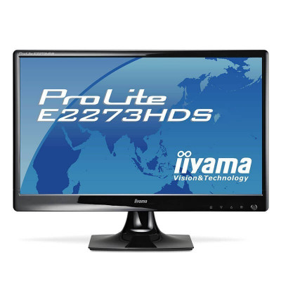 Monitor Second Hand Iiyama E2273HDS, 22 Inch Full HD TN, VGA, DVI, HDMI NewTechnology Media foto