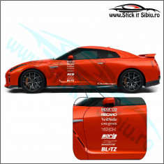 Set 16 sponsori Auto – Stickere auto