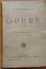 Opere Volumul 4. Editura Cultura Romaneasca, 1939 - Mihai Eminescu, Alta editura, M. Eminescu
