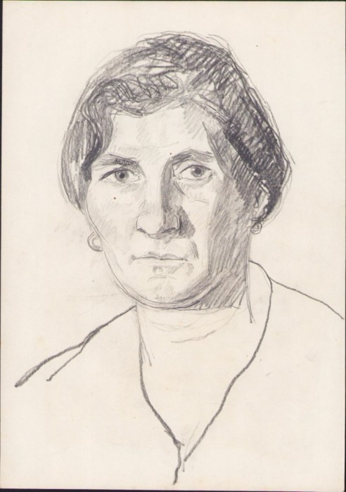 A1700 Schiță de Dimitrie &bdquo;Puiu&rdquo; Eitel, nesemnată