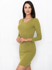 Rochie femei DLR002 - masliniu foto