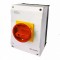 Intrerupator 100A 37kw 0-1 ON-OFF 3 poli 400V AC IP65 industrial aplicat casetat