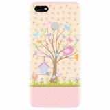 Husa silicon pentru Huawei P9 Lite, Cute Birdhouse