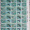 USA 1990 -PESTI-DELFINI-Coala de 40 timbre cu valoarea de 25C