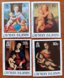 CAIMAN-''Craciun-LOT 4val.Picturi celebre-MNH-Nestampilate -Vezi-Scan