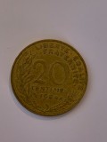 Moneda 20 CENTIMES - 20 CENTIMI - 1984 - Franta - KM 930 (98)
