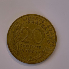 Moneda 20 CENTIMES - 20 CENTIMI - 1984 - Franta - KM 930 (98)