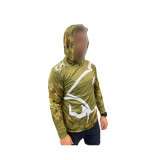 Bluza barbati UV Protect CAMO pescuit