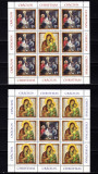 RO 2017 ,LP 2170 c ,&quot;Craciun 2017&quot; , minicoli de 8M+1M ( 9 serii ) ,MNH