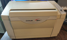 Imprimanta laser LPT, Paralel, Lexmark Optra E+ functionala, foarte mica fizic foto
