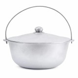 Ceaun tuci aluminiu alimentar Brizoll, capacitate 10 litri