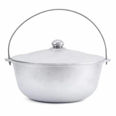 Ceaun tuci aluminiu alimentar Brizoll, capacitate 10 litri foto