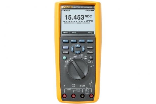 multimetru digital, multimetru digital, FLUKE, FLK-287, 0.1&micro;V...50mV-1kV, 10nA...500&micro;A-10A