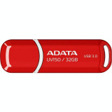 Cumpara ieftin MEMORIE USB 3.2 ADATA 32 GB cu capac carcasa plastic rosu AUV150-32G-RRD