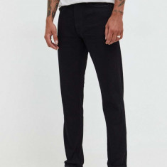 Abercrombie & Fitch jeansi 90's barbati, culoarea negru